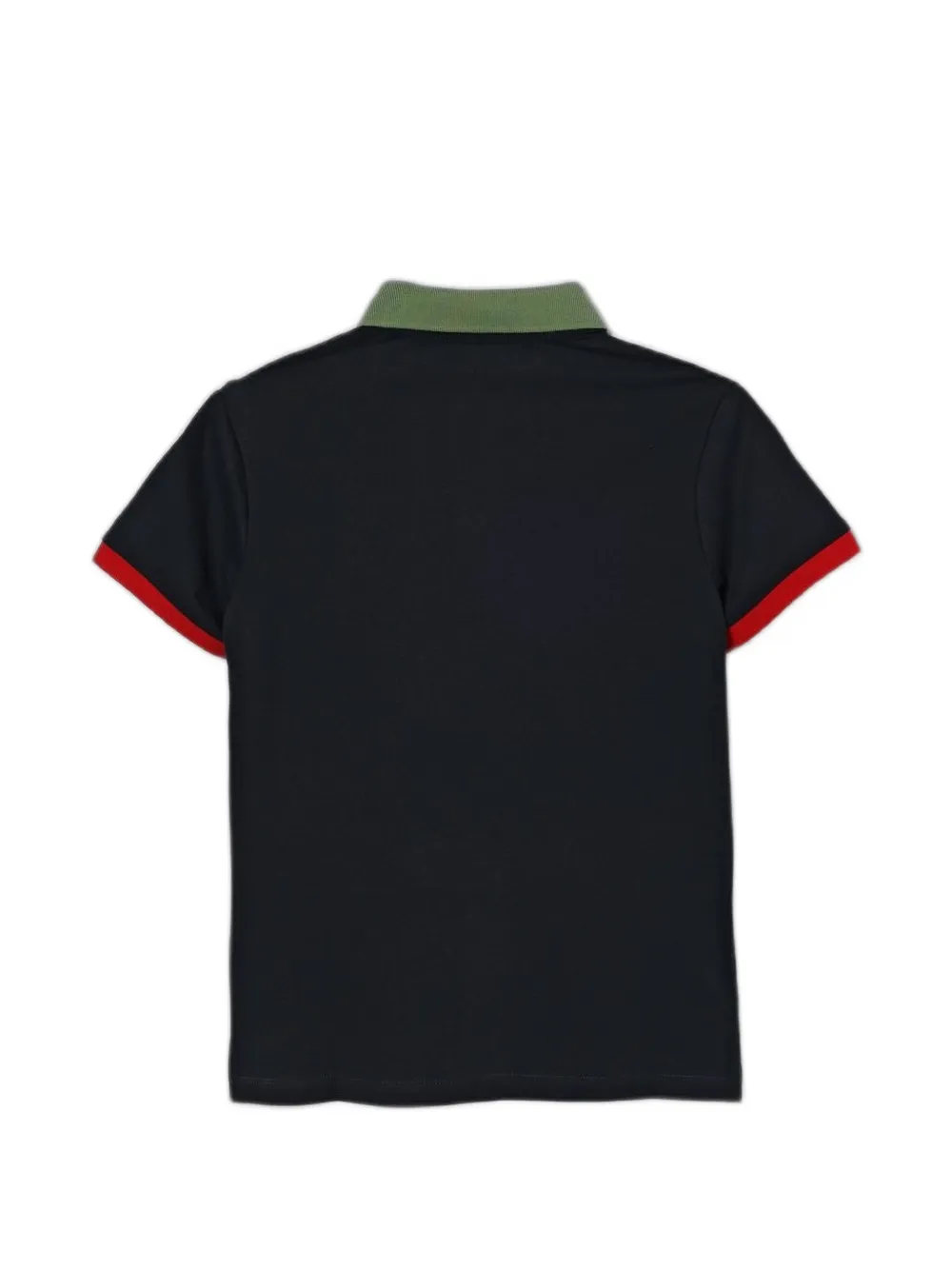 Blauer Hamilton poloshirt met logo-patch Blauw