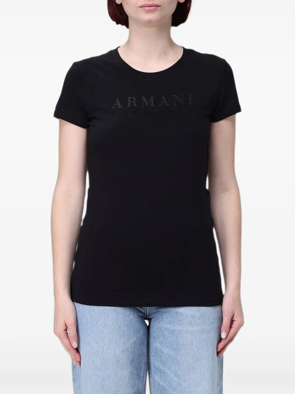 Armani Exchange crew-neck T-shirt - Nero