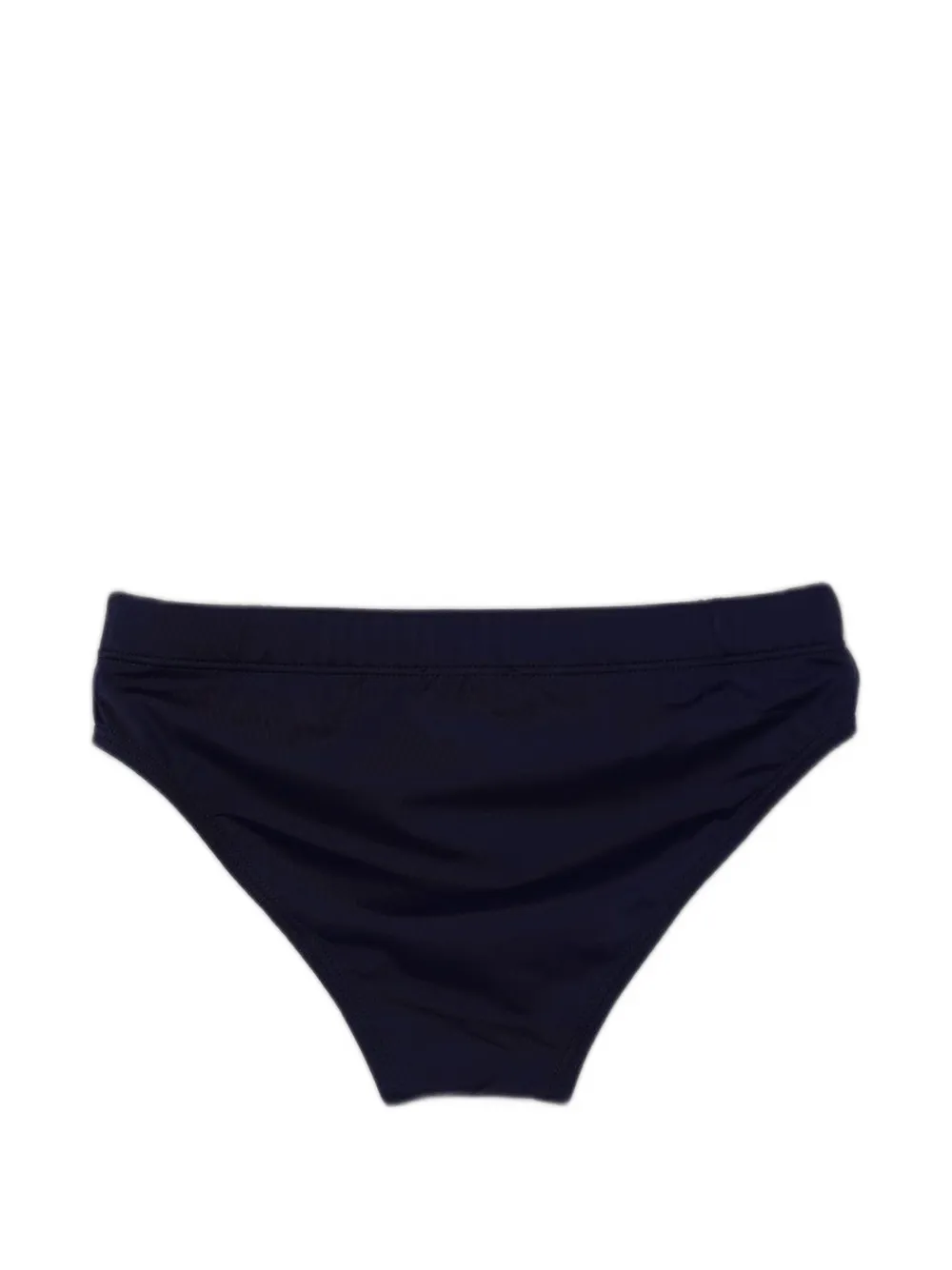 Blauer Zwembroek met logopatch Blauw