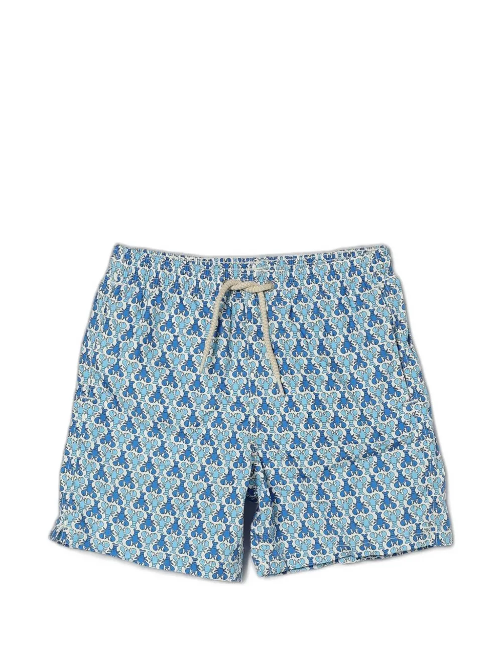 MC2 Saint Barth Kids short de bain à imprimé graphique - Bleu MC2 Saint Barth Kids short de bain à imprimé graphique - Bleu