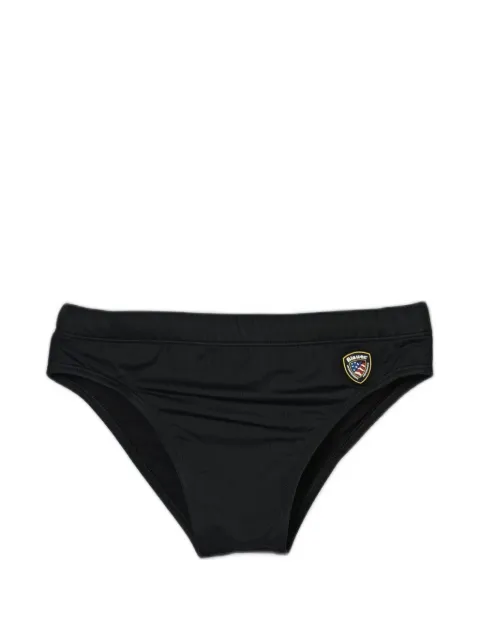 Blauer logo-patch swimming trunks 