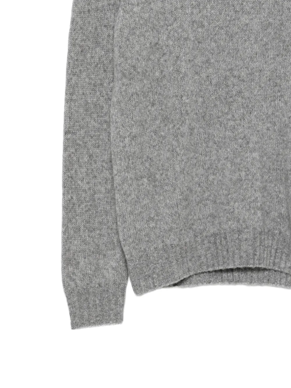NN07 crew-neck knitted sweater Grijs