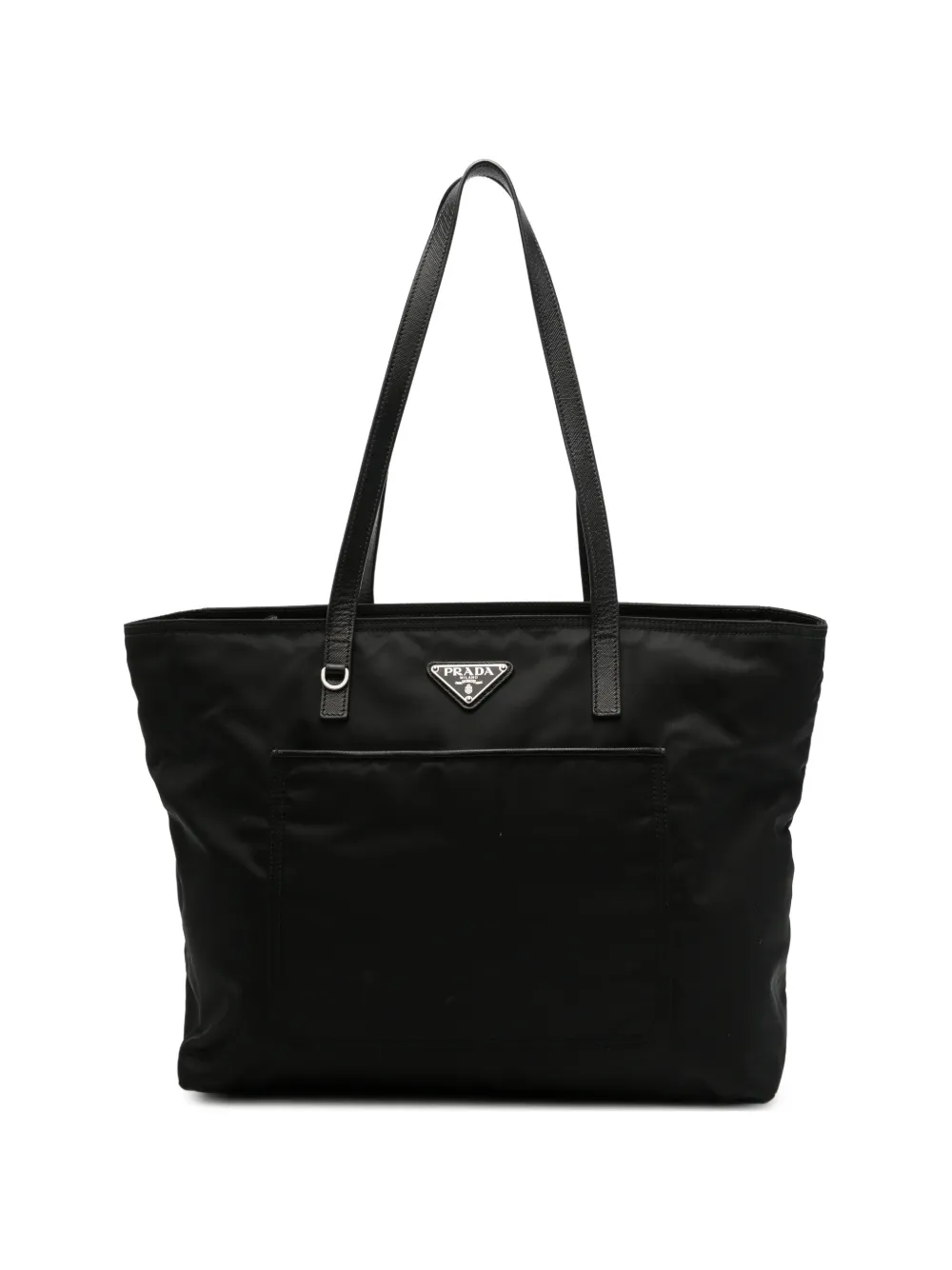Prada Pre-Owned Borsa tote con logo anni 2000 - Nero