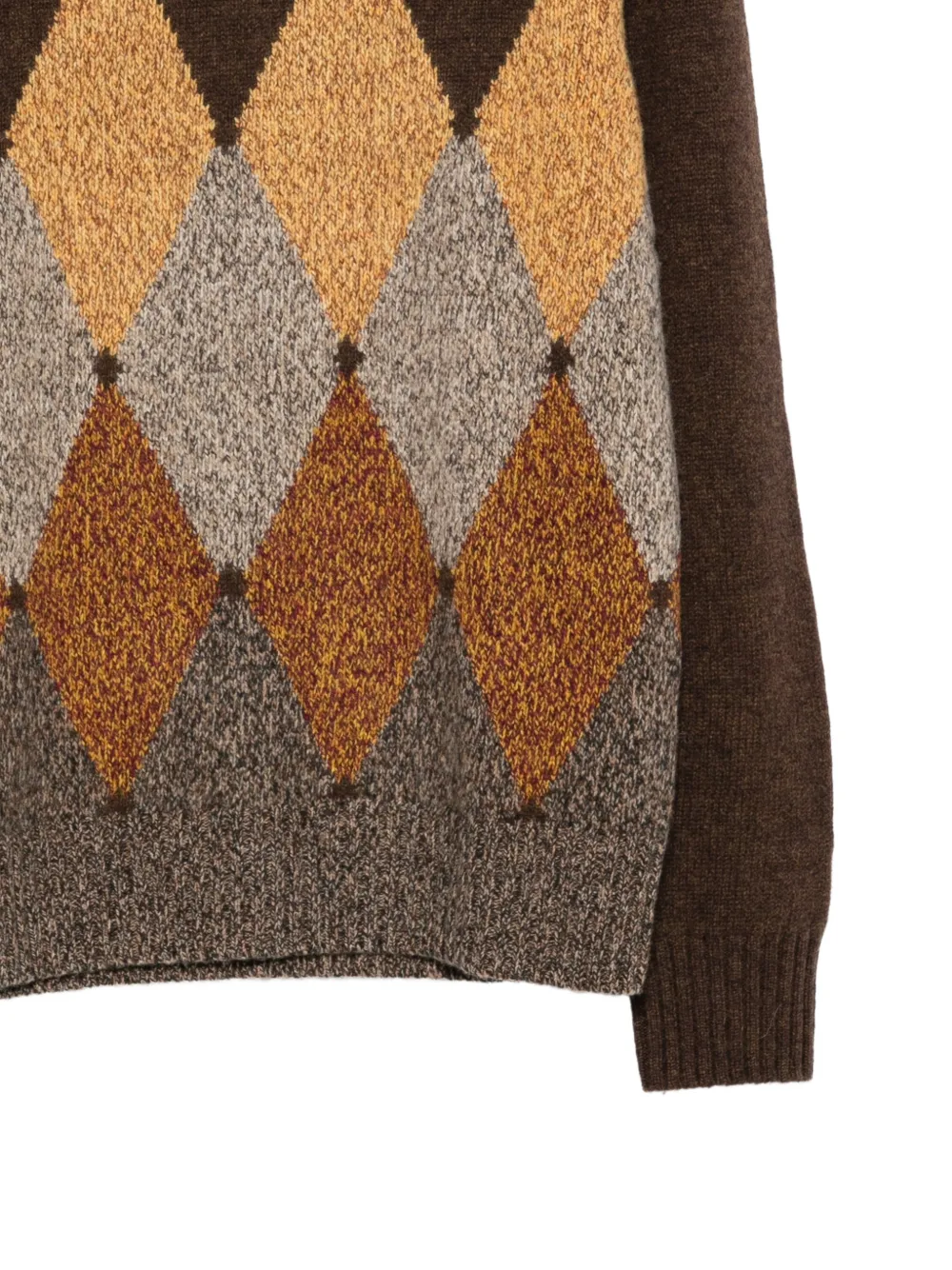 Ballantyne argyle-pattern sweater Bruin