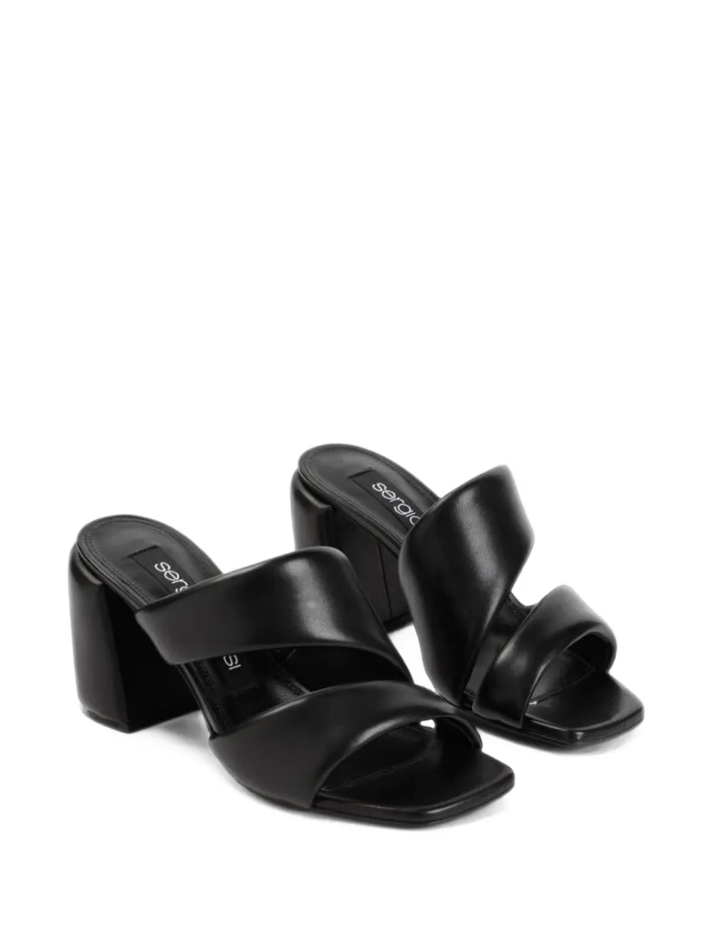 Sergio Rossi Sr Spongy quilted leather sandals