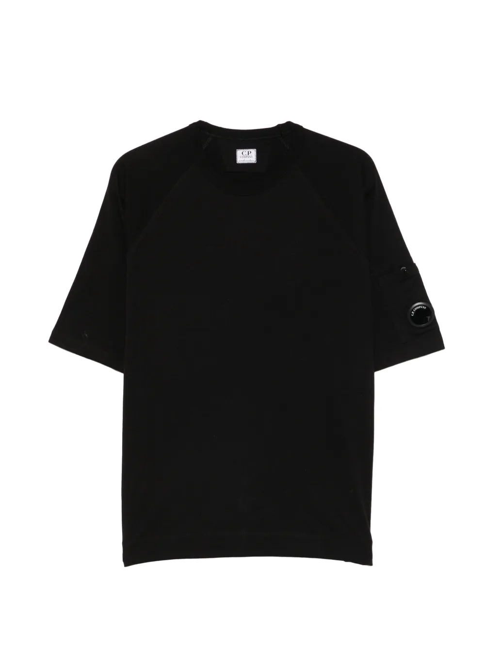 C.P. Company Kids Lens-detail raglan-sleeve T-shirt - Nero
