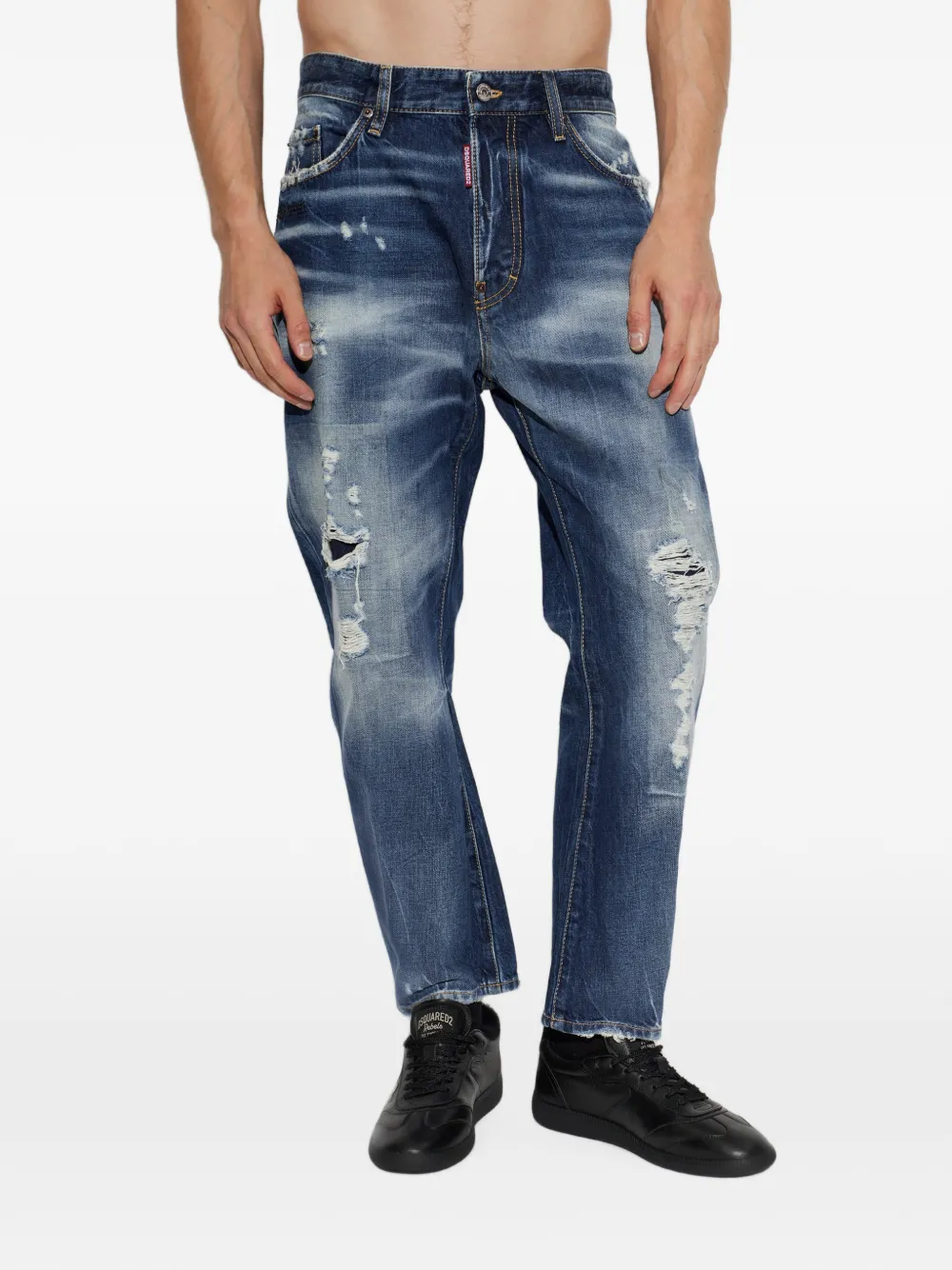 DSQUARED2 Brando Classic Bro jeans Blauw