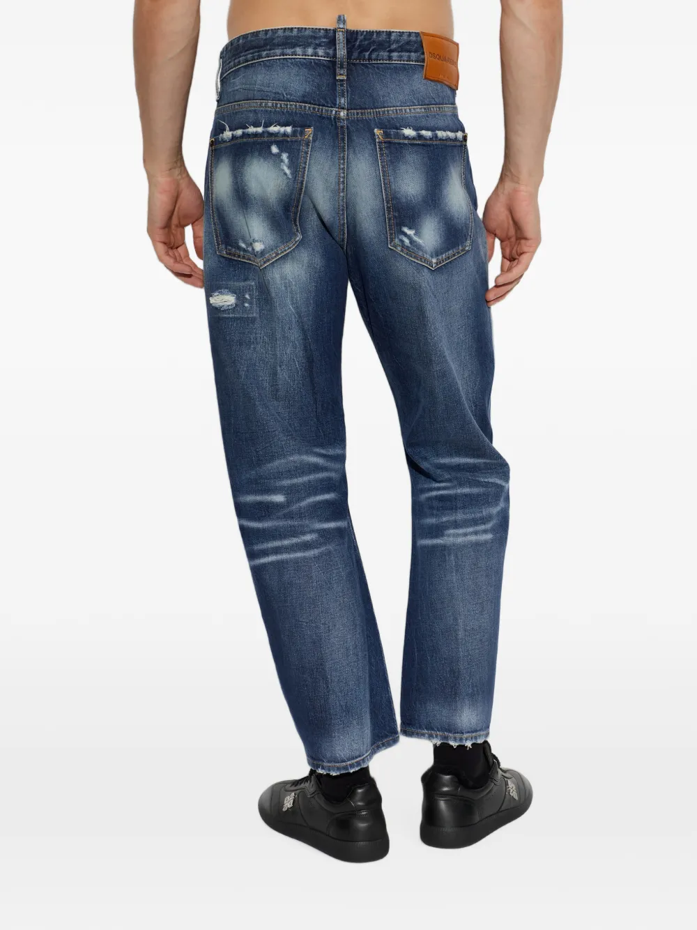 DSQUARED2 Brando Classic Bro jeans Blauw
