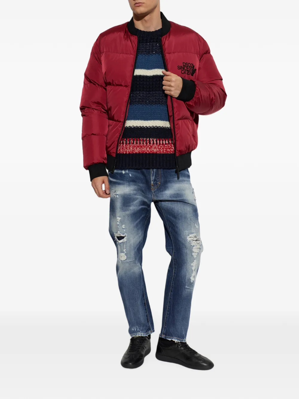 DSQUARED2 Brando Classic Bro jeans Blauw