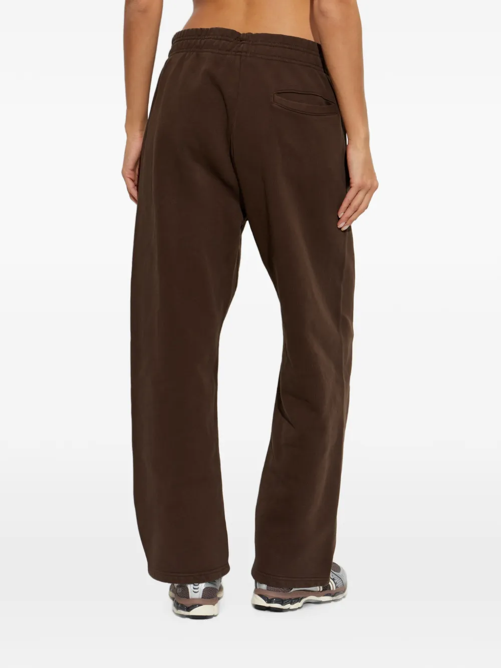 ENTIRE STUDIOS Trainingsbroek met elastische taille Bruin