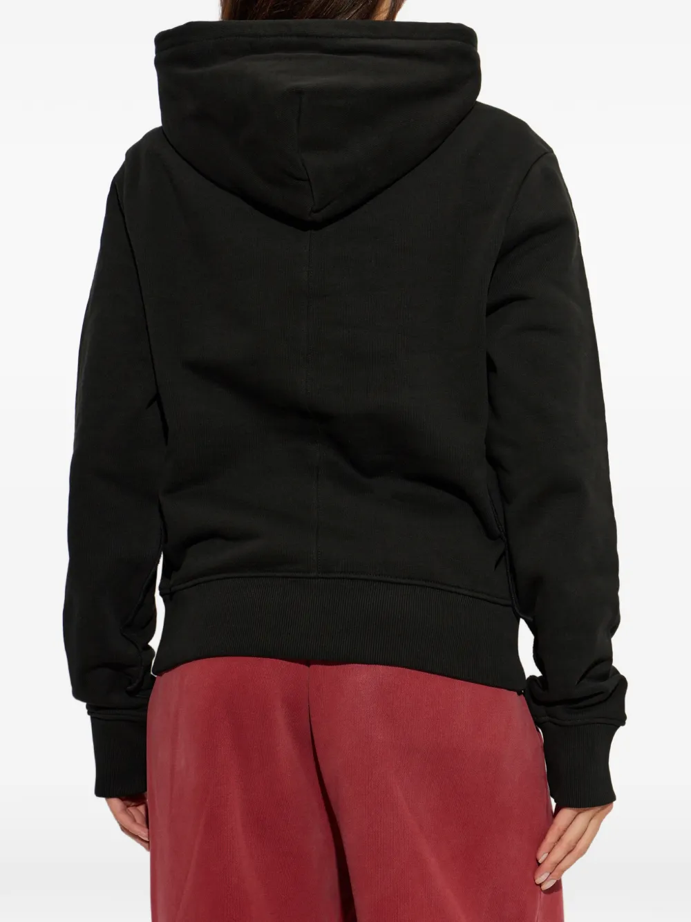 ENTIRE STUDIOS Hoodie met trekkoord en buidelzak Zwart