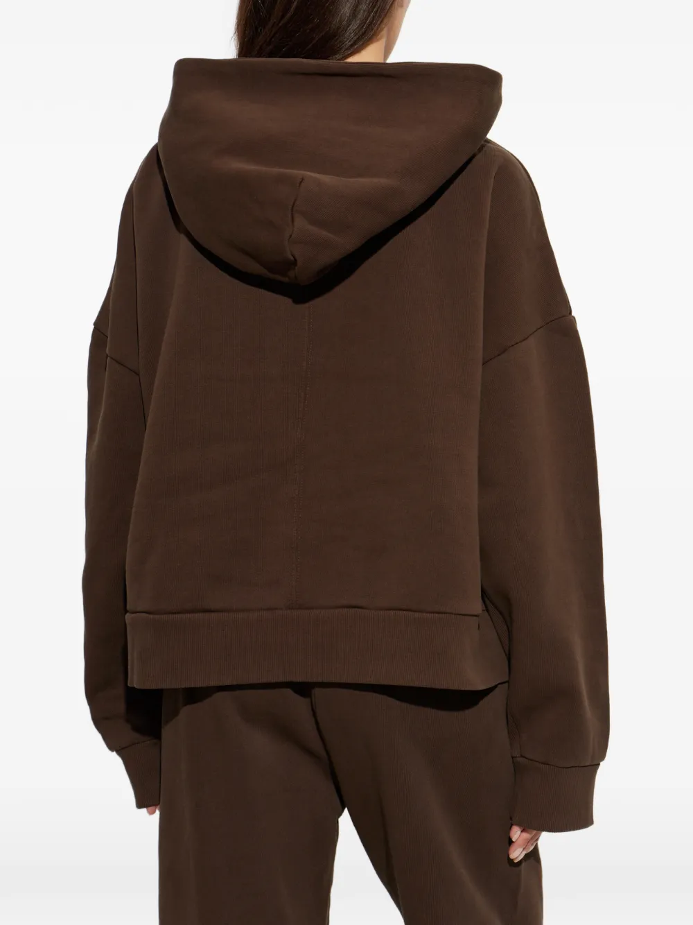 ENTIRE STUDIOS Katoenen hoodie Bruin
