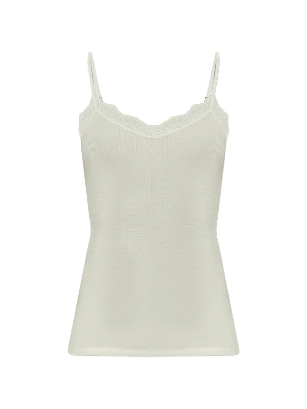 Hanro Woolen Lace camisole top
