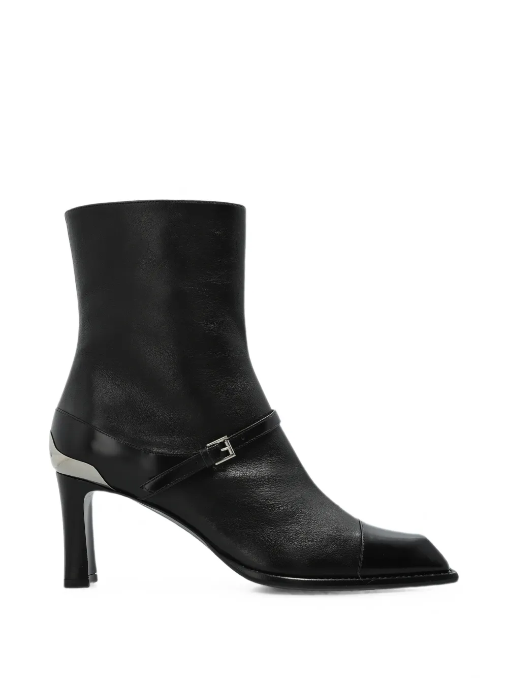 Alexander McQueen Niko buckle-strap ankle boots