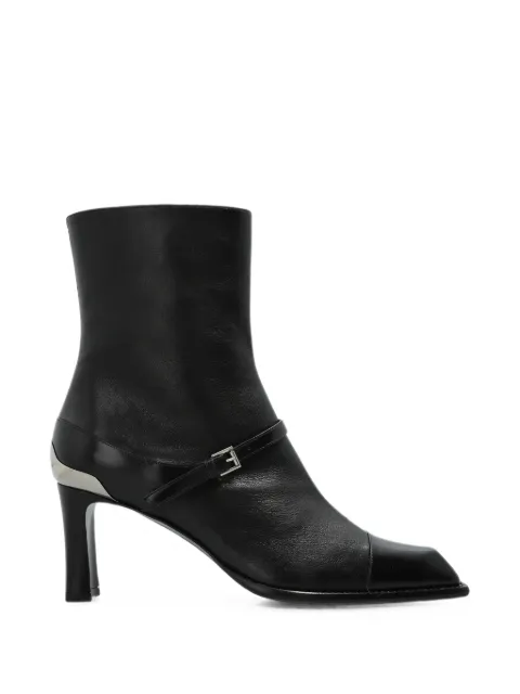 Alexander McQueen Niko buckle-strap ankle boots