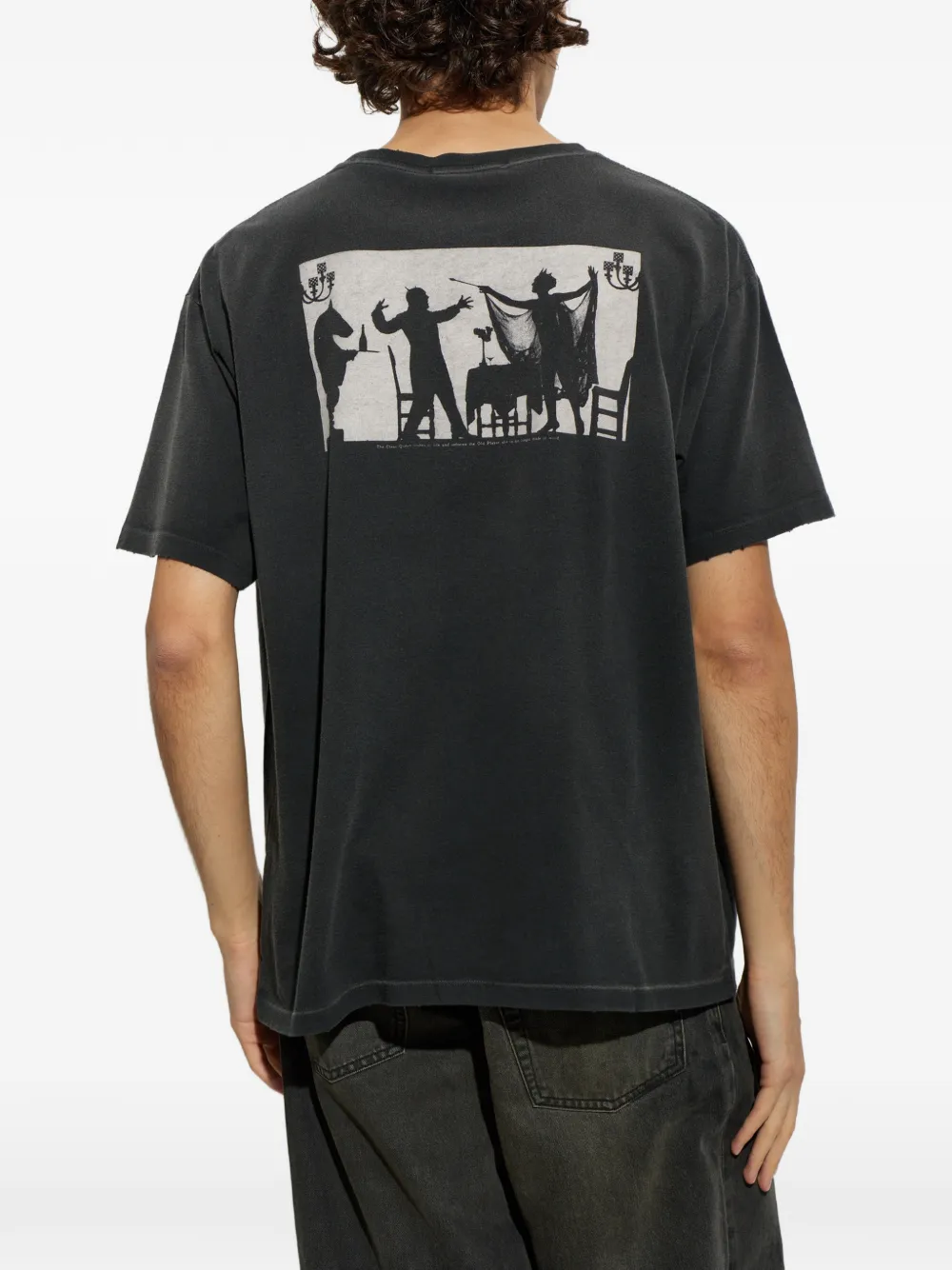 DUKE & DEXTER T-shirt met print Zwart