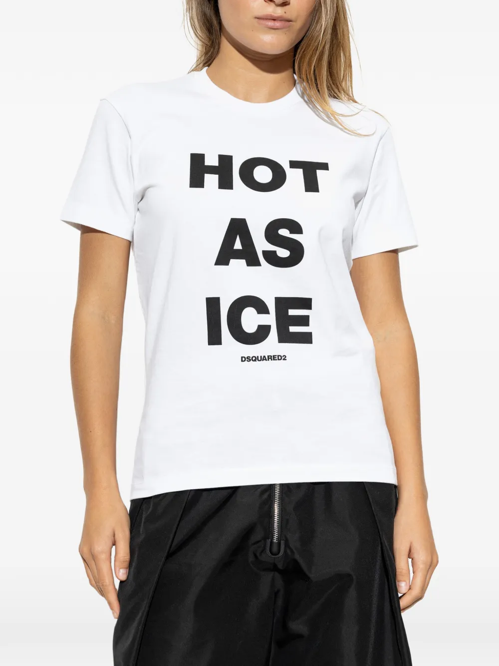 DSQUARED2 T-shirt met tekst Wit