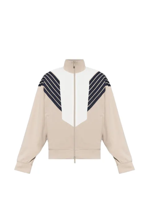 DSQUARED2 panelled stripe-detail track jacket