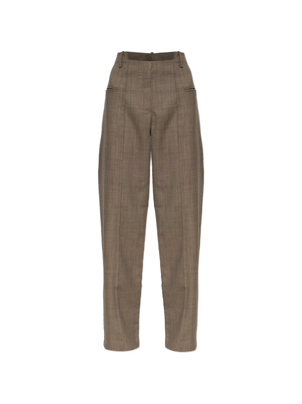 GANNI creased tailored trousers