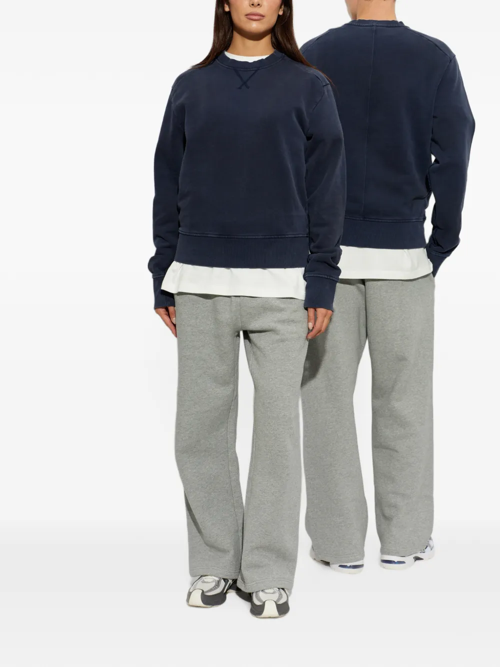 ENTIRE STUDIOS Sweater met ronde hals Blauw