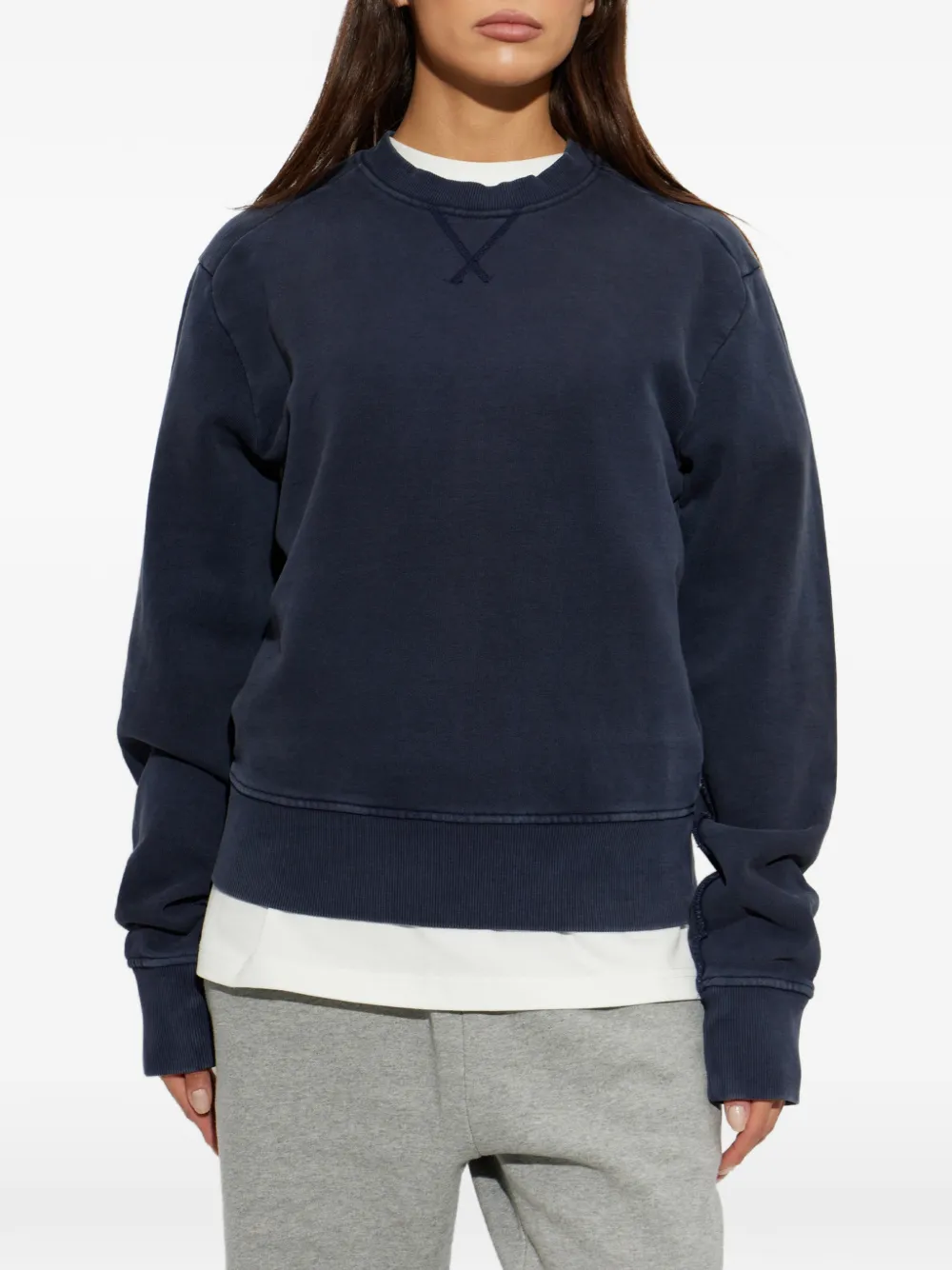 ENTIRE STUDIOS Sweater met ronde hals Blauw