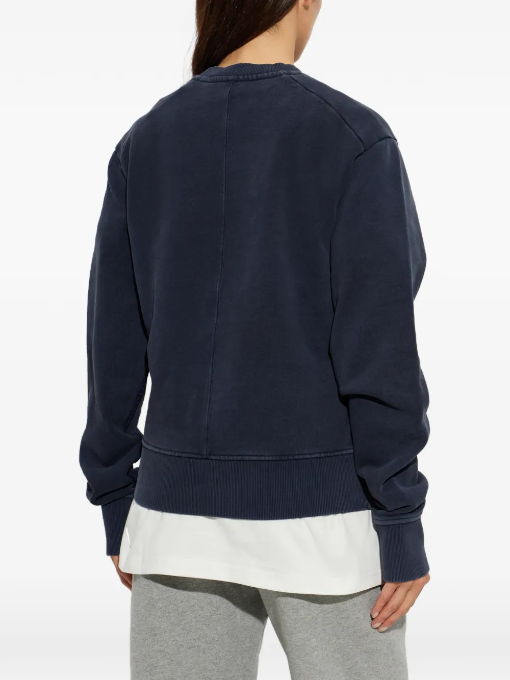 ENTIRE STUDIOS Sweater met ronde hals Blauw