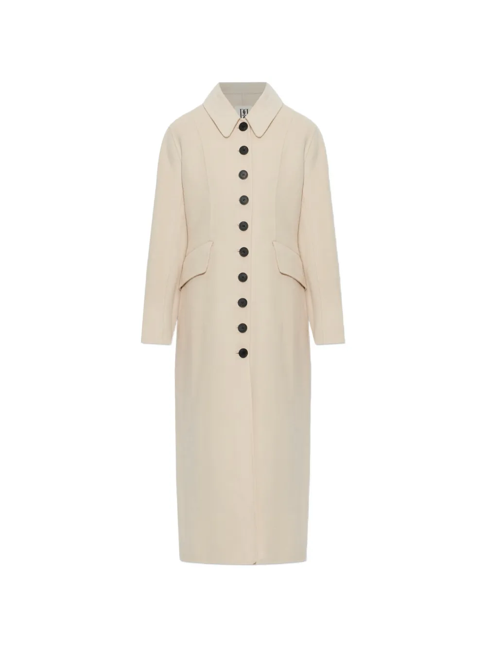 By Malene Birger Magdalena button-up coat - Toni neutri