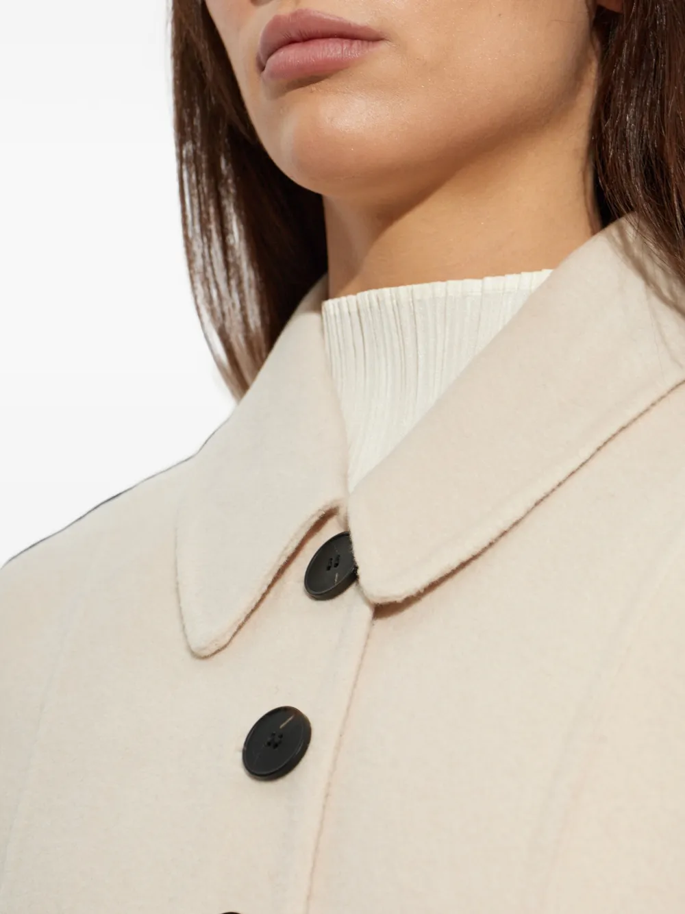 By Malene Birger Magdalena jas met knopen Beige