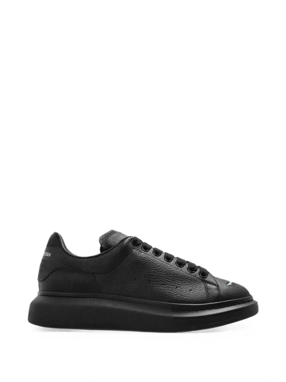 Alexander McQueen Oversized logo-print leather sneakers