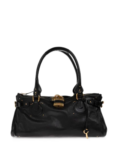 Chloé XL Paddington leather tote bag