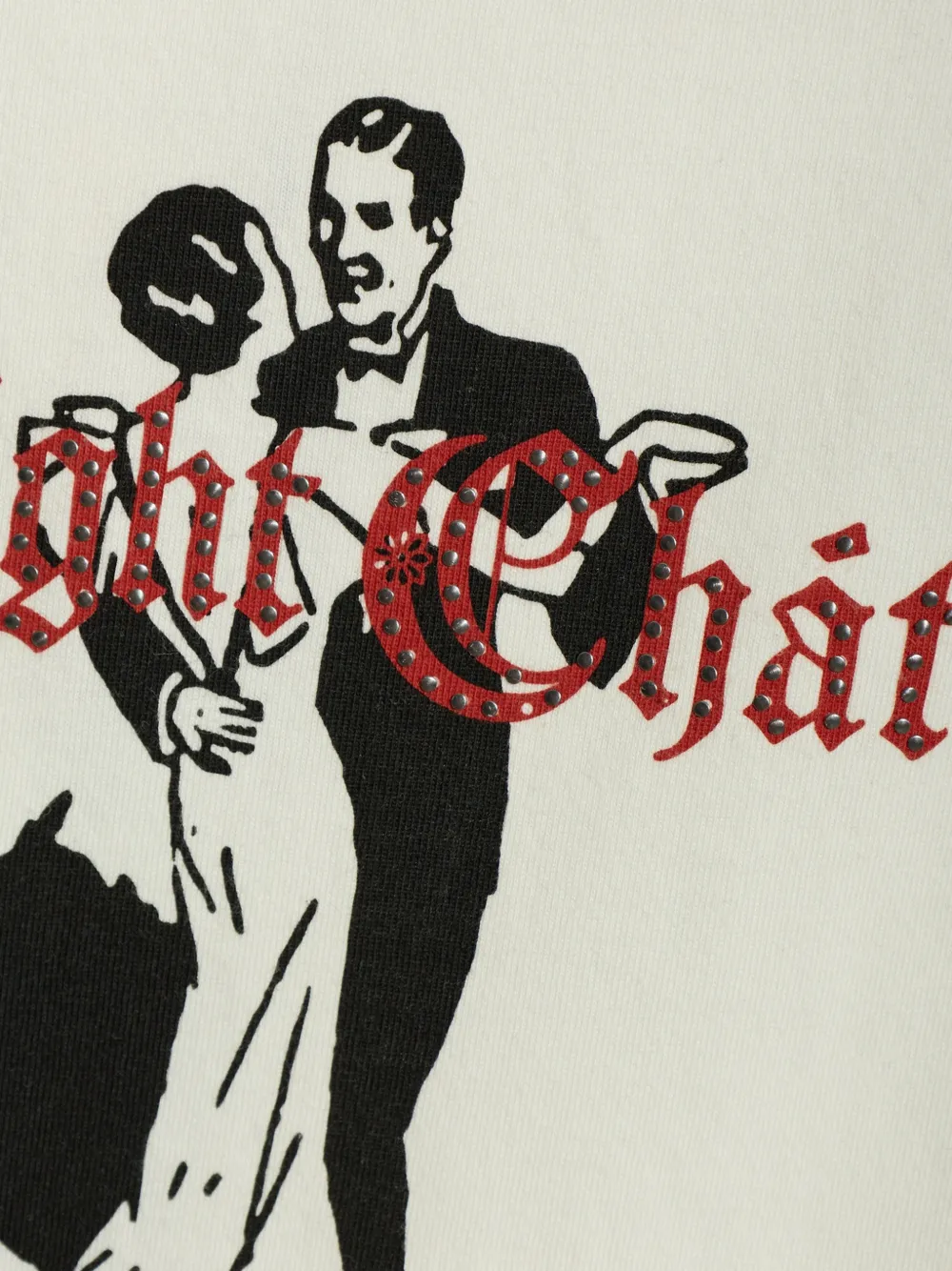 DUKE & DEXTER T-shirt met print Wit