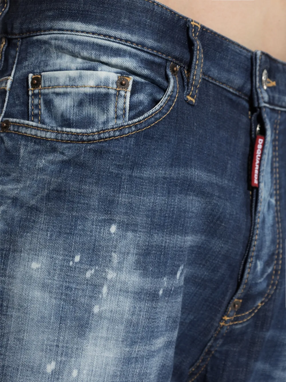 DSQUARED2 Medium Skiers Cloudy Bro jeans Blauw