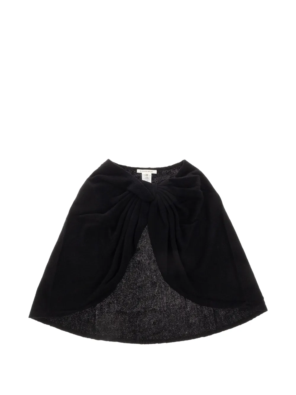 By Malene Birger Pinne knot-detail poncho