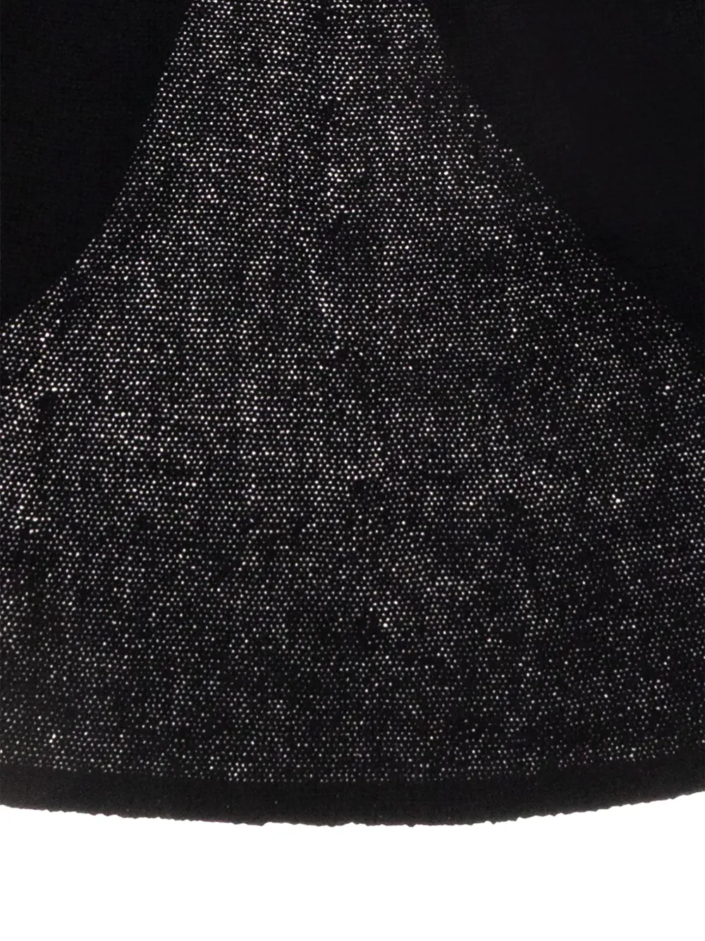 By Malene Birger Pinne knot-detail poncho Zwart