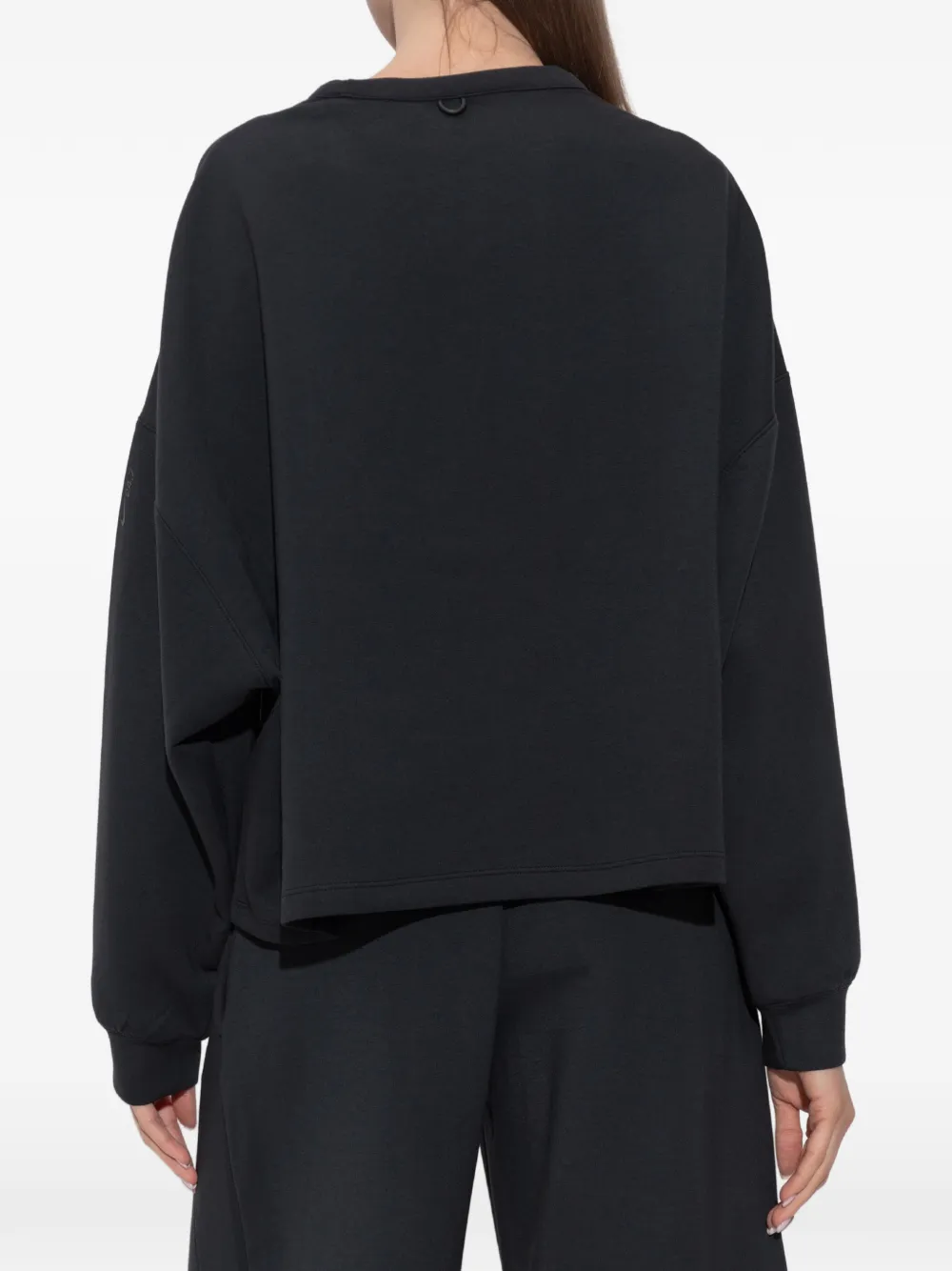 Nike 24.7 Impossibly Soft oversized long-sleeve sweatshirt Zwart