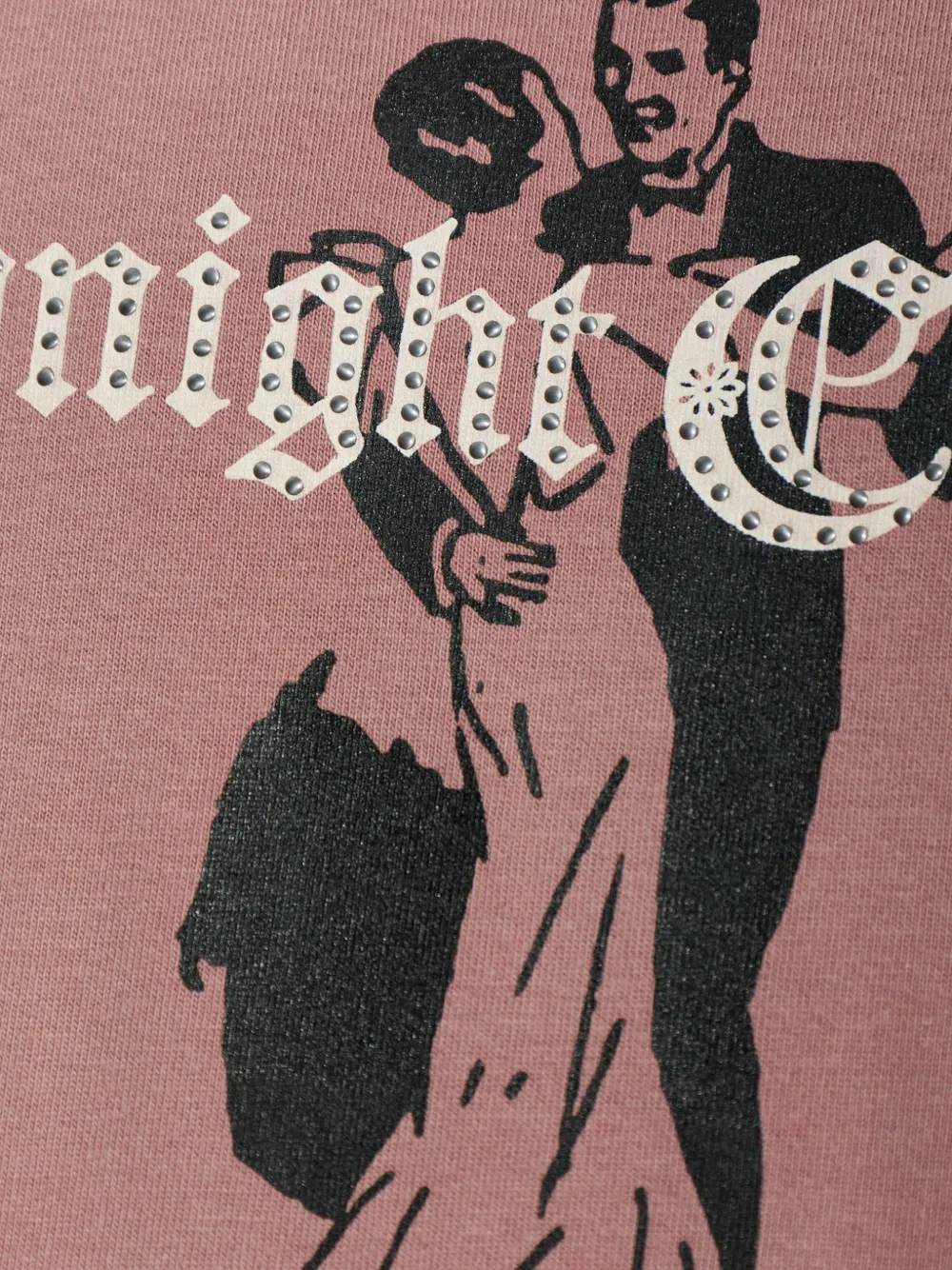 DUKE & DEXTER Midnight Chateau T-shirt met grafische print Roze