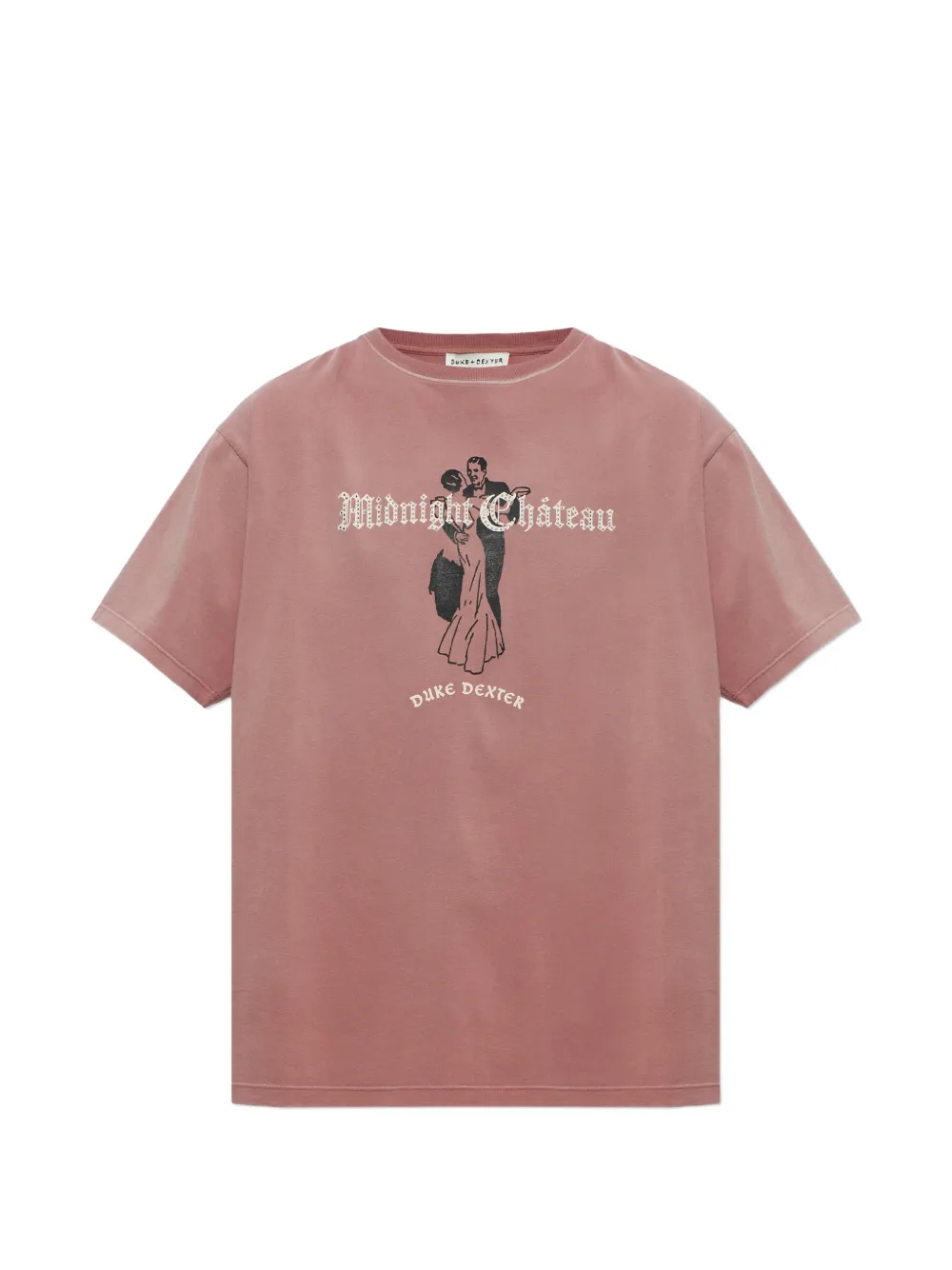 DUKE & DEXTER Midnight Chateau graphic-print t-shirt