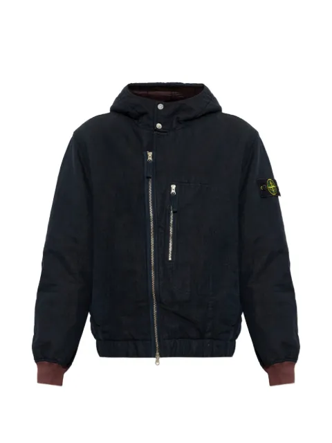 Stone Island 4100042 diagonal cotton wool-tc jacket