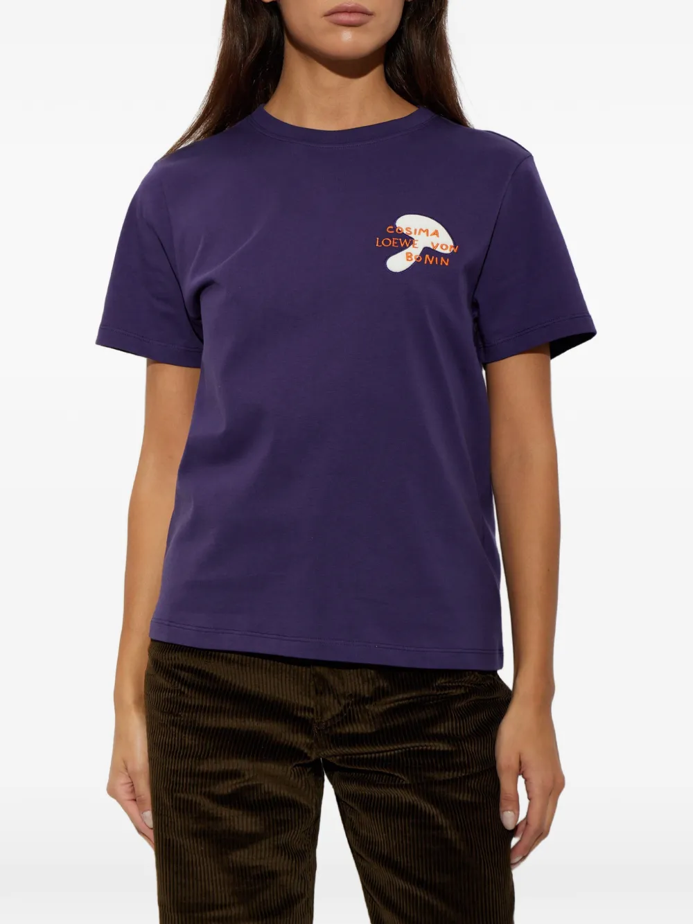 LOEWE x Cosima von Bonin T-shirt Paars