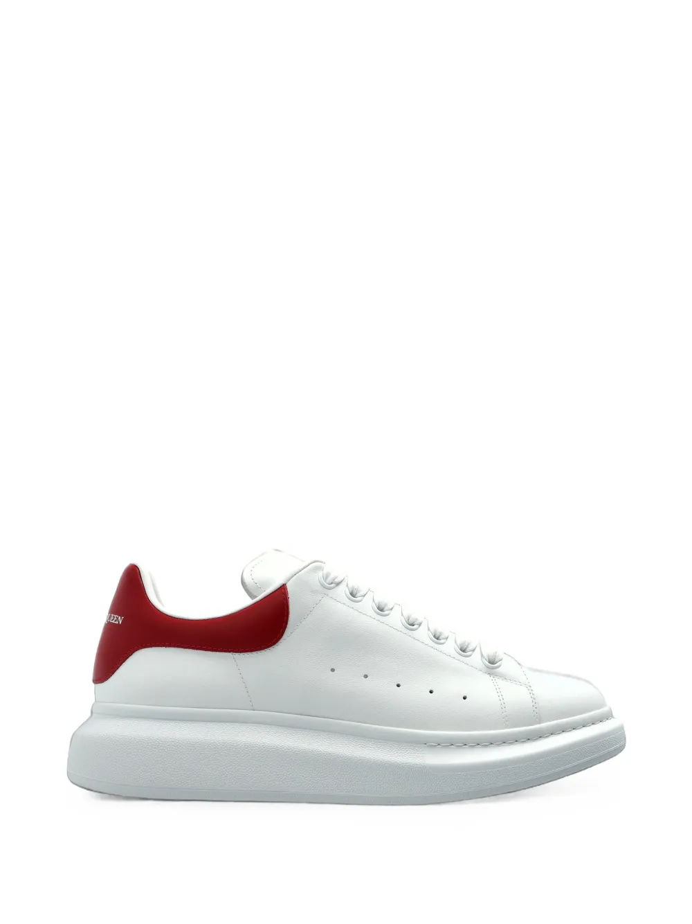 Alexander McQueen Oversized leather logo sneakers