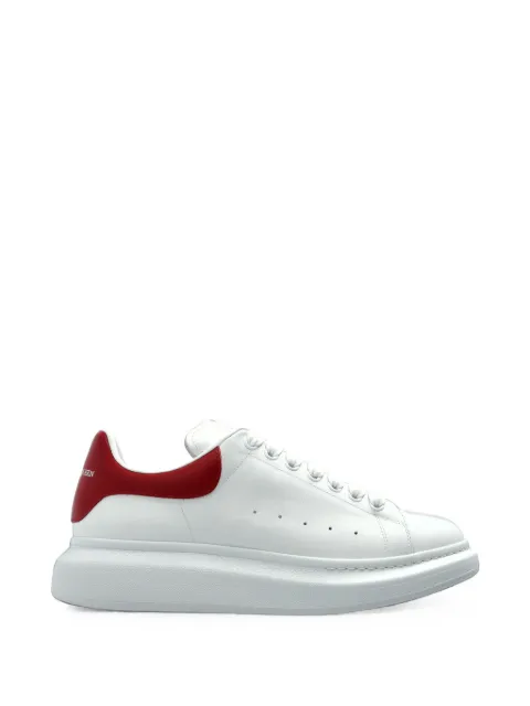 Alexander McQueen Oversized leather logo sneakers