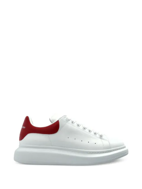 Alexander McQueen Oversized leather logo sneakers