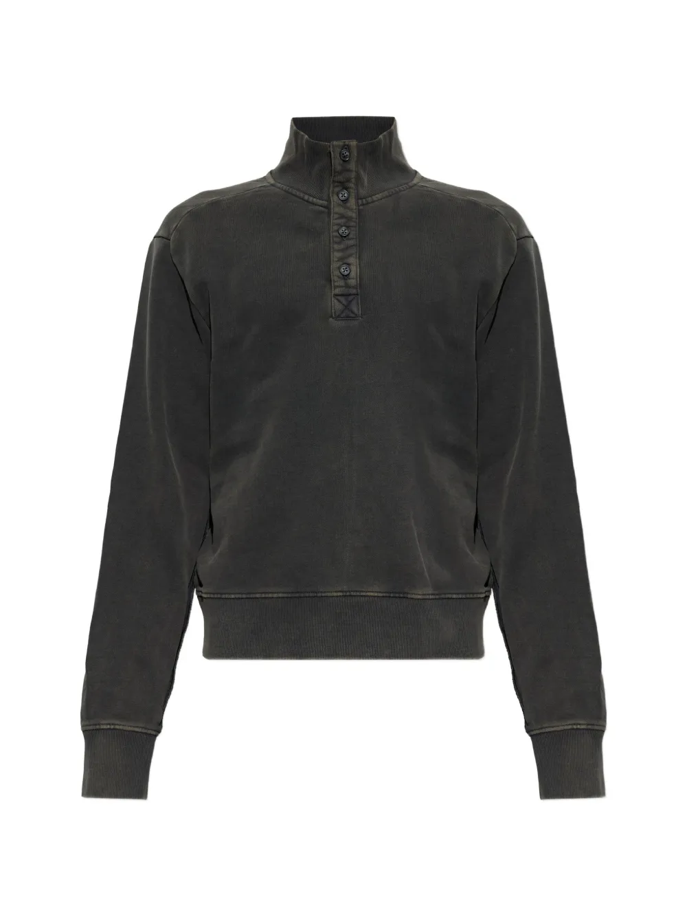 ENTIRE STUDIOS Port button-up collar sweatshirt