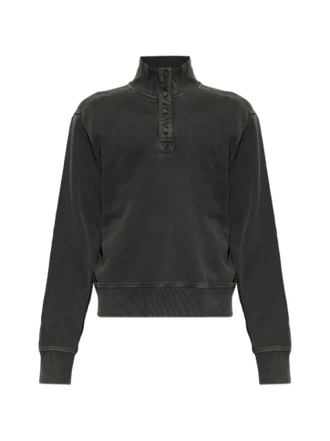 ENTIRE STUDIOS Port button-up collar sweatshirt