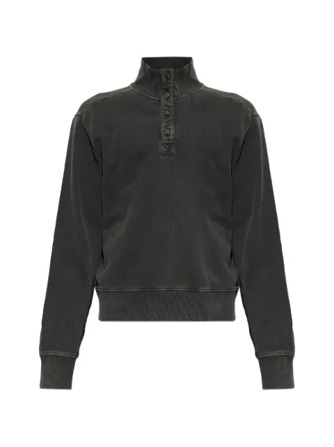ENTIRE STUDIOS Port button-up collar sweatshirt