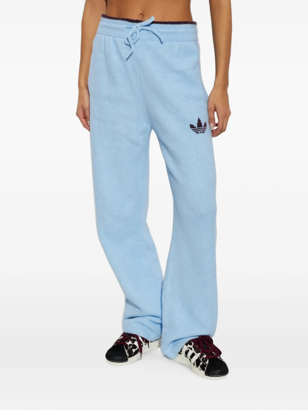 adidas Trainingsbroek met geborduurd logo Blauw