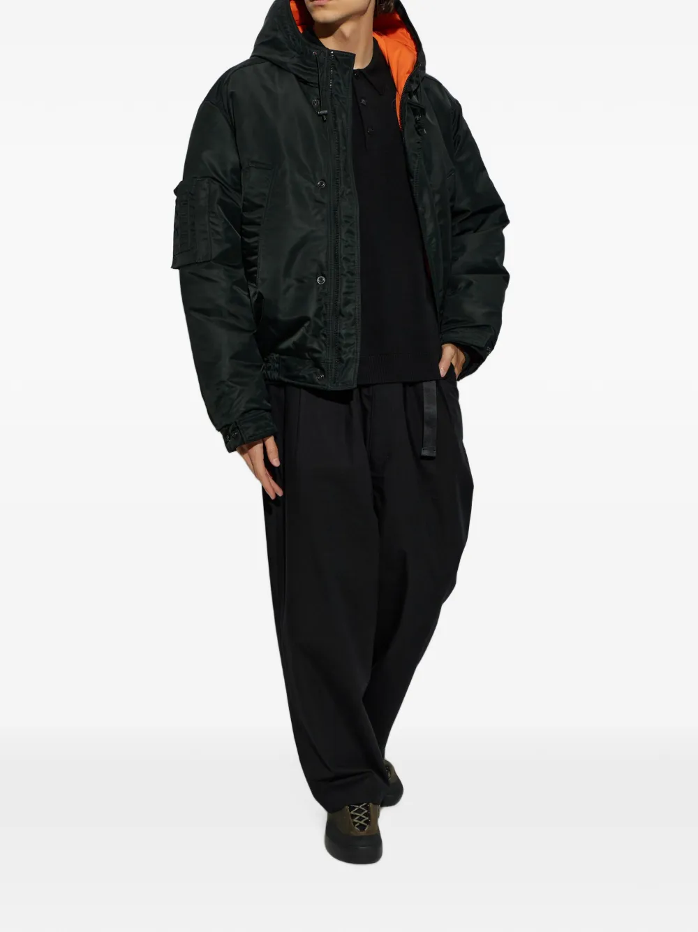 Canada Goose Windrow donsjack met capuchon Groen