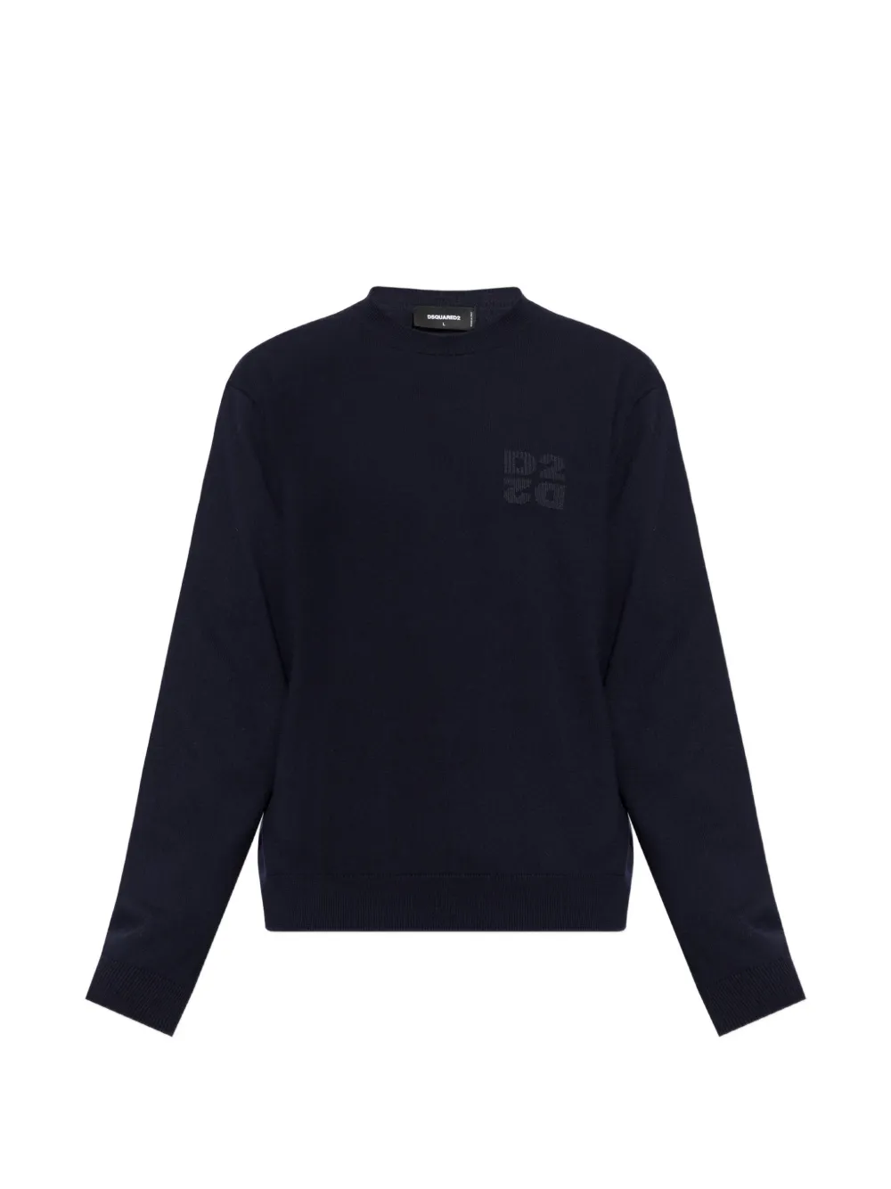 DSQUARED2 logo-embroidered sweater
