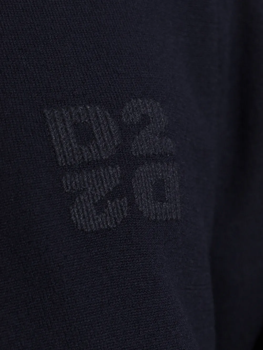 DSQUARED2 Trui met geborduurd logo Blauw