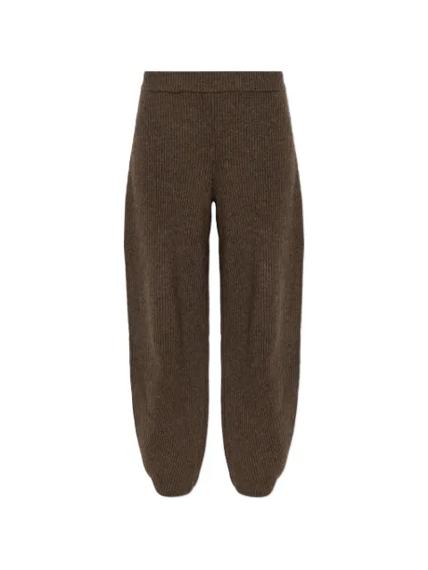 By Malene Birger pantalones tejidos de canalé Carmela
